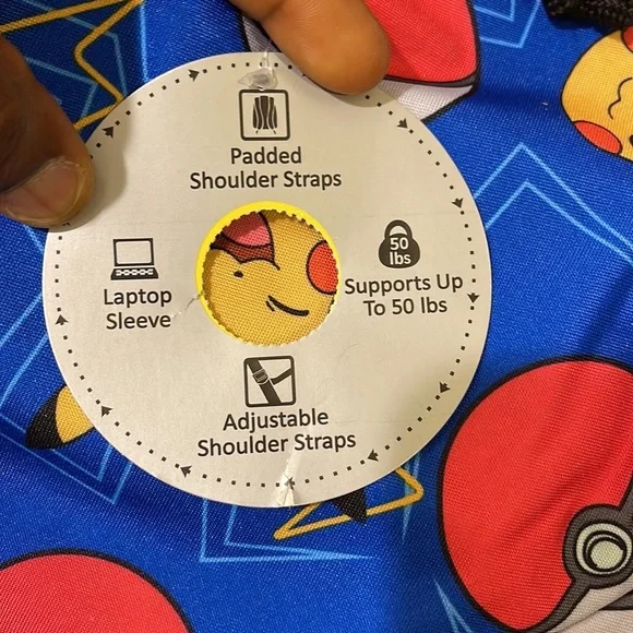 Pokémon Padded kids Backpack. - Picture 4 of 12